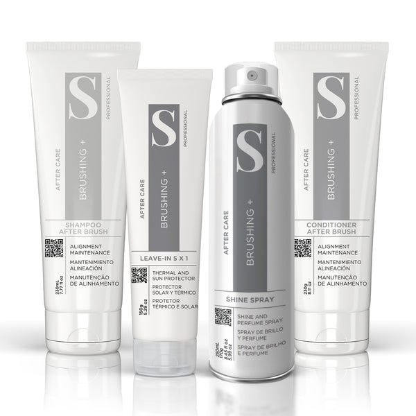 KIT COMPLETO BRUSHING EFEITO LISO PROLONGADO  + BOLSA